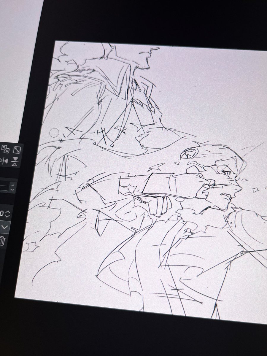 sketches of the gals and a wip for something maybe more complete mmm
#jrwifanart