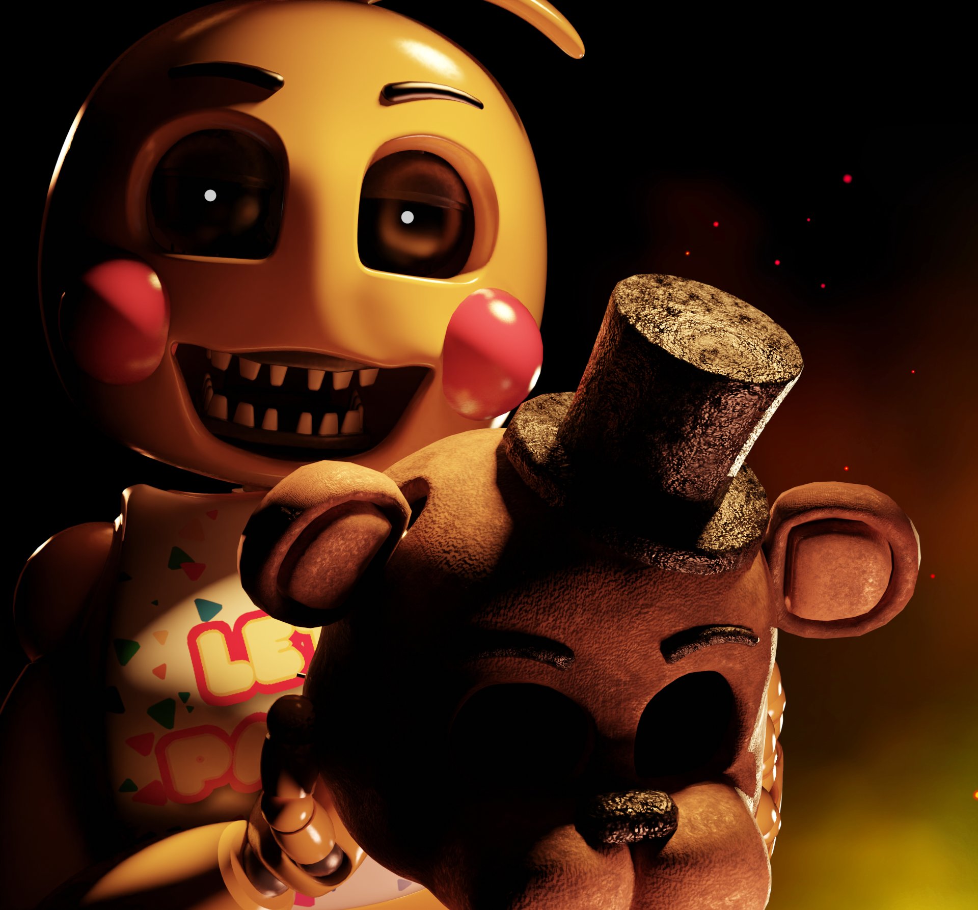 Withered Chica Mask (FNAF / Five Nights At Freddy’s)