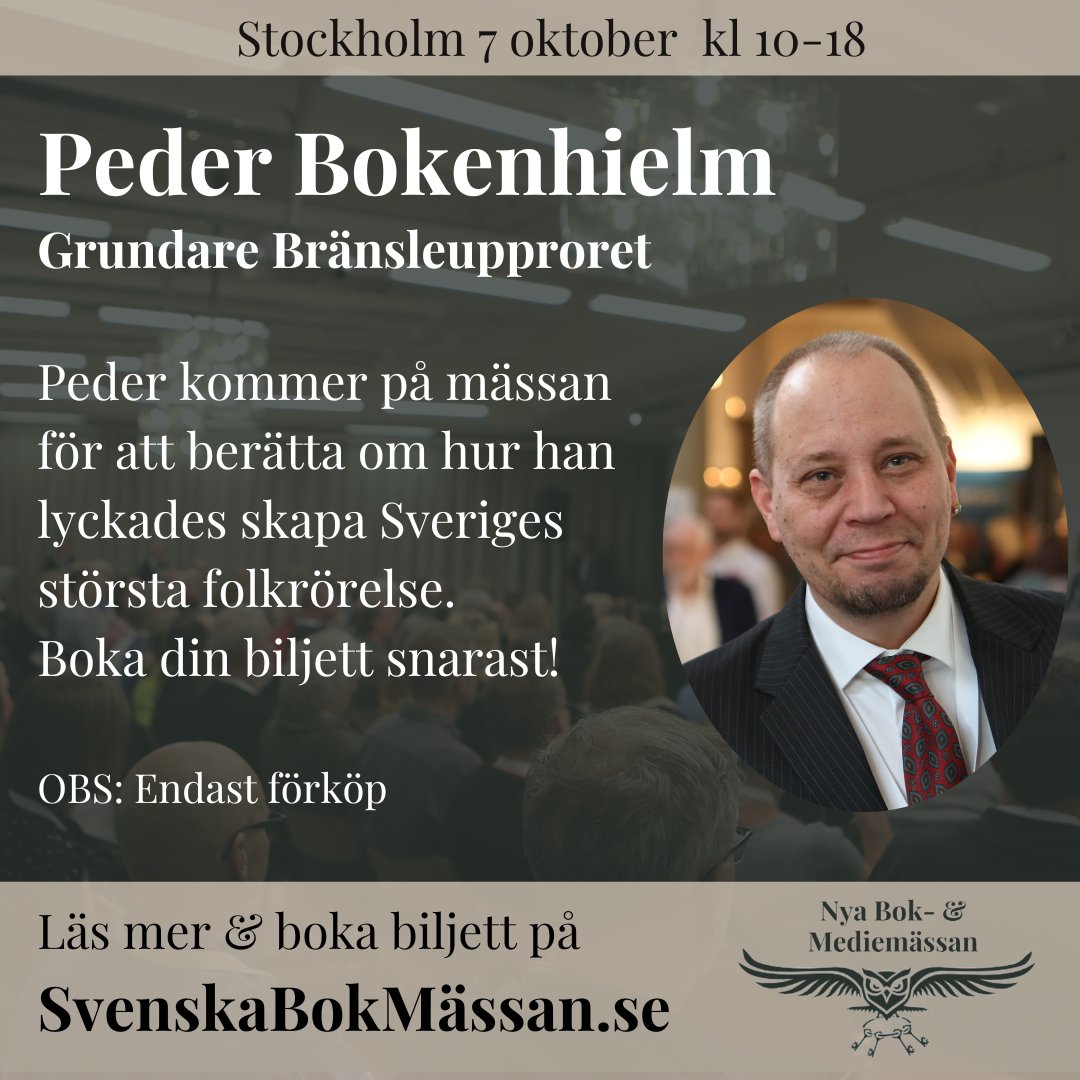 Svenska Bok- & Mediemässan tweet media