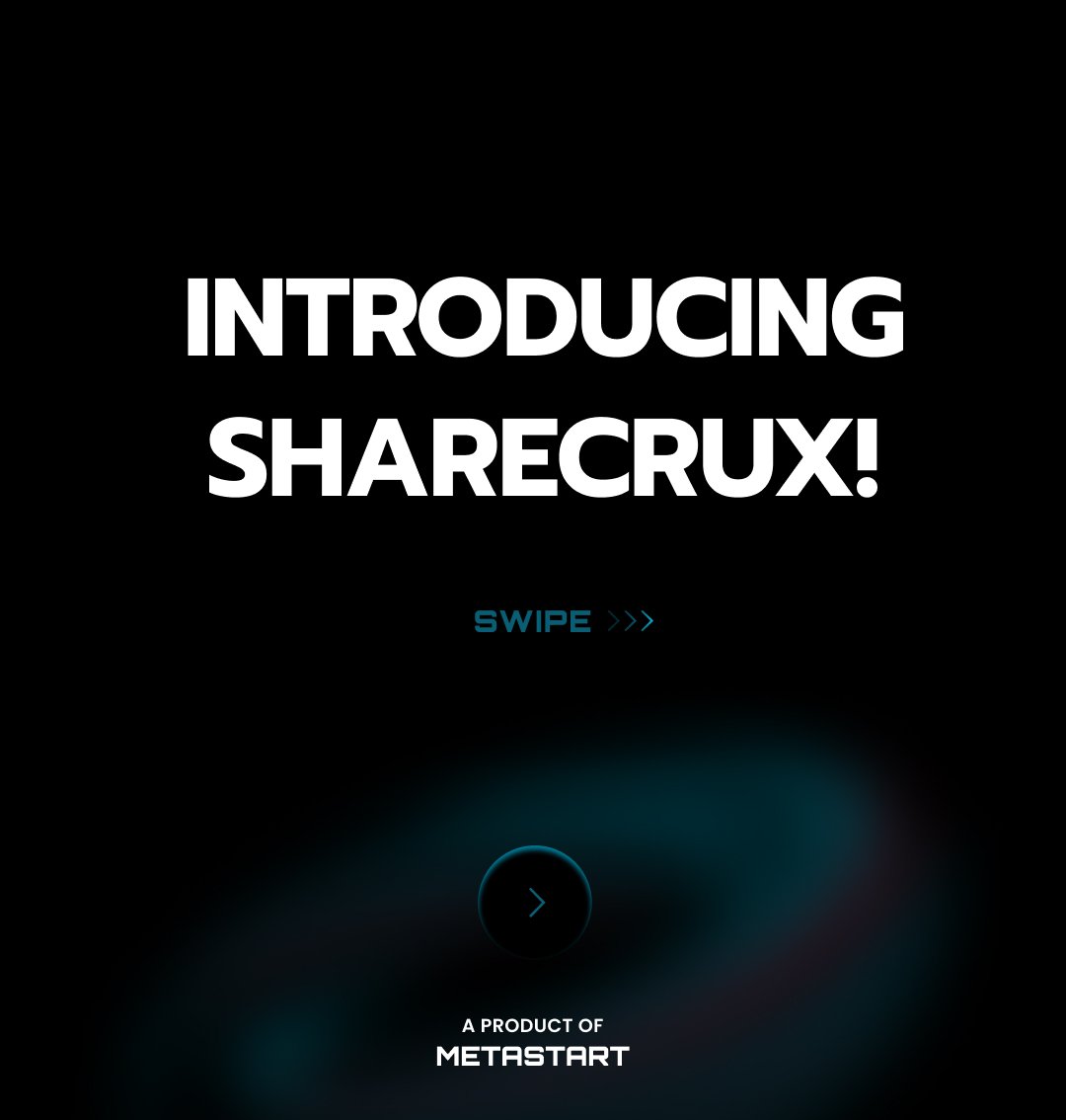 metastartHQ's tweet photo. Introducing SHARECRUX --- A product of Metastart 

#MetaStart #Crypto #bitcoins #nft #nftcommunity #security #hack https://t.co/P0F7JNJzsb