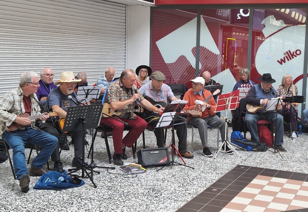 Rocking All Over the World with the Cross Gates Good Neighbours Ukulele Band at the <a href="/LCPDevelopment/">Local Care Partnerships Development Team</a> Wellbeing Event at crossgatesshopping.co.uk <a href="/CrossGatesGNS/">Cross Gates & District Good Neighbours’ Scheme CIO</a> <a href="/CrossGatesHub/">Cross Gates & Whinmoor Community Hub</a> <a href="/LeedsOPF/">Leeds Older People's Forum</a>