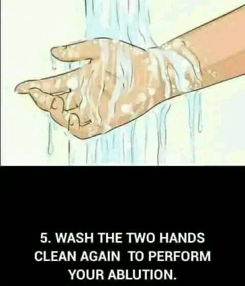 How to perform JANABAH bath in the simplest and easiest way. RT for others to learn! 🧶