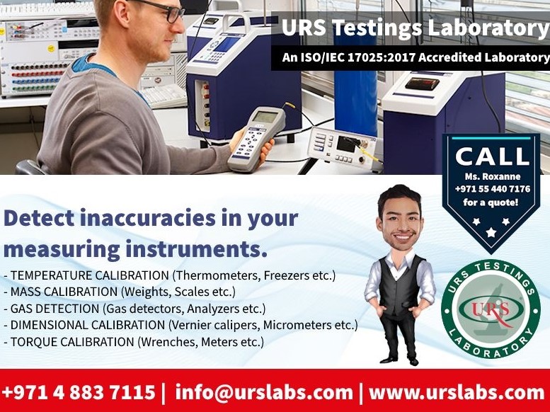 UrsLaboratory's tweet photo. #Calibration #QualityControl #ProcessOptimization #PrecisionEngineering #AccuracyTesting #IndustrialCalibration #Metrology #safety #calibrationservices #measurement #measuringinstruments #temperature #weights #weighing #dimensions #torque #dubaibusiness #uae https://t.co/CJq5l3LJyy