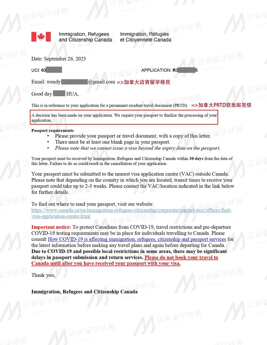 Congratulations to our dear clients! 
SEPT.27,2023 Welcome to Canada! 
📷Blog and latest news visaca.ca
‐--‐------‐-----------------------
 #immigrationcanada #expressentry #visaca #permanentresident #workvisa #studyvisa #workpermit #immigrationconsultancy