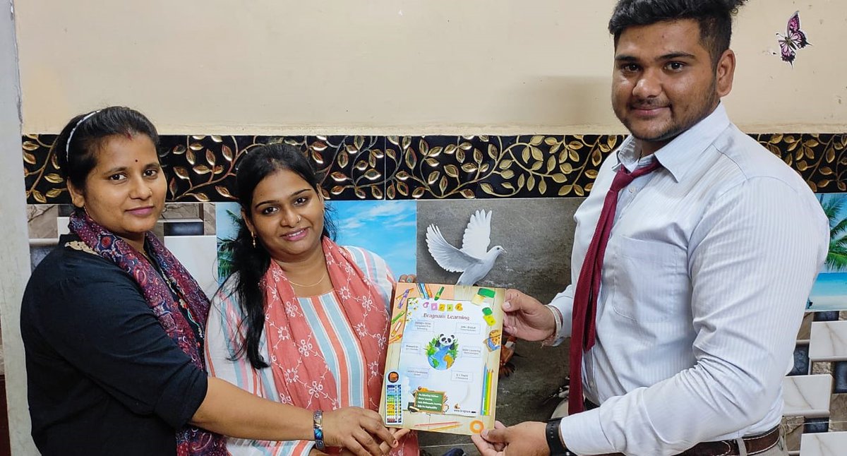 ankit_bragnam's tweet photo. Congratulations Ms. Shrishti for sign up of Bragnam Pre School Franchise in Patna 
 #balvatikapreschool #playschool #patna #PreschoolFranchise #bragnam https://t.co/VAUQ83IcjN