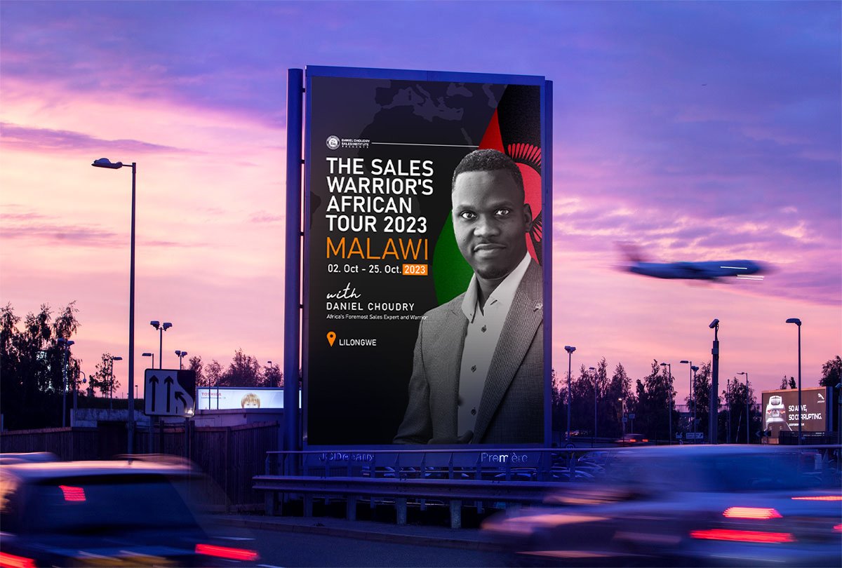 Hello Malawi 🇲🇼 The Sales warrior is in your town  Lilongwe.
@ChoudryDaniel 
Artwork @voltsmedialtd