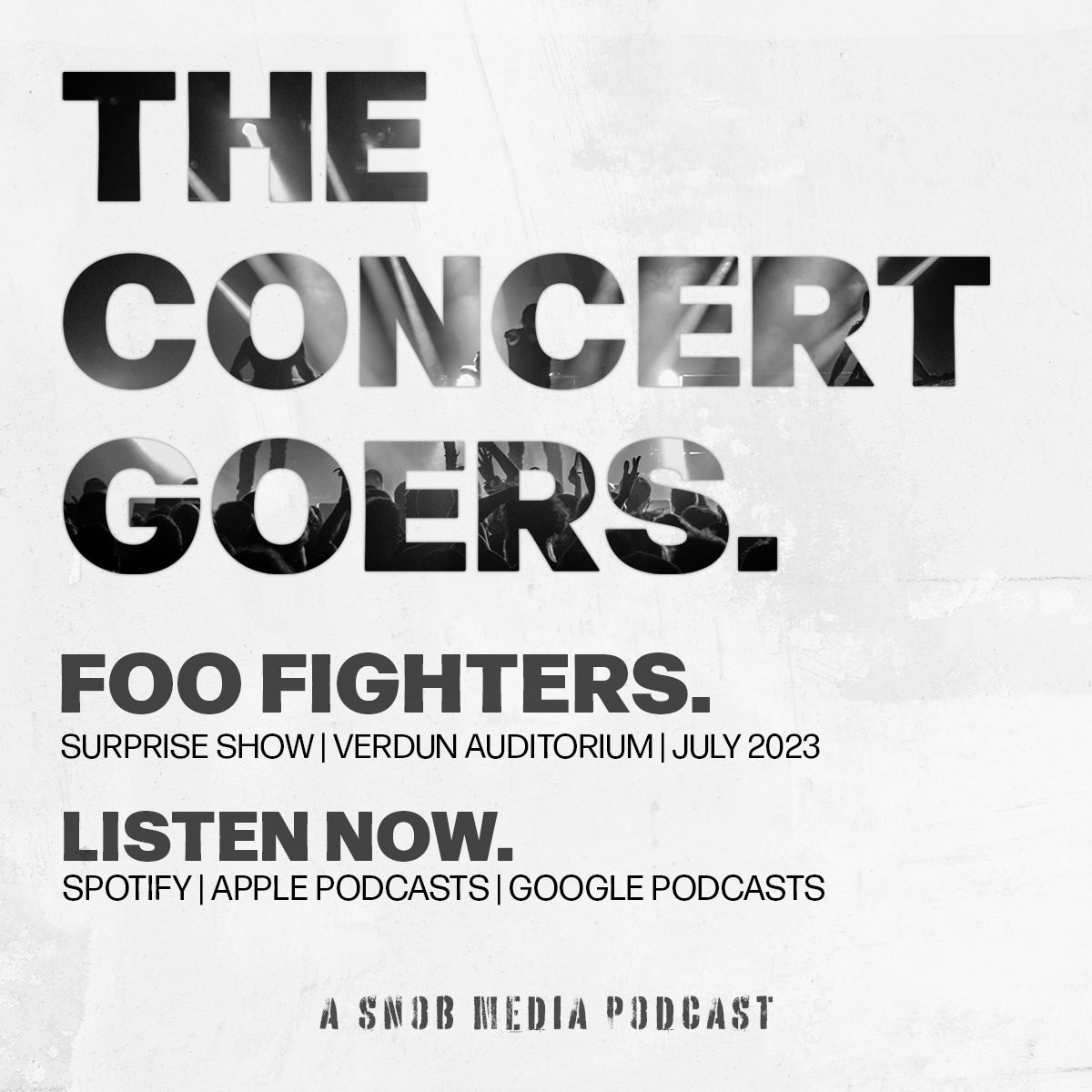 theconcertgoers's tweet photo. And we're back! New episode drops NOW. 

Listen ▶️ https://t.co/8Zv0MSJXK5

#concerts #concertreviews #livemusic #foofighters https://t.co/p9hTCKVW2s