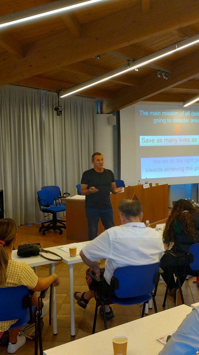 CRIMEDIM's tweet image. Day 3 of the #EMDM23 Residential Course was full of workshops: #Chemical #Incidents, #International #Response to #Disasters focusing on #earthquakes and #blasts.
The day ended with a speech titled “Time for #Wisdom of the Crowd”.
dismedmaster.com
@REGEDIM_VUB
@uniupo