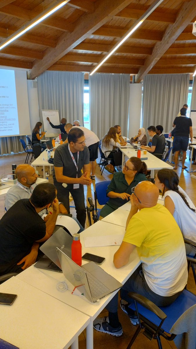 CRIMEDIM's tweet image. Day 3 of the #EMDM23 Residential Course was full of workshops: #Chemical #Incidents, #International #Response to #Disasters focusing on #earthquakes and #blasts.
The day ended with a speech titled “Time for #Wisdom of the Crowd”.
dismedmaster.com
@REGEDIM_VUB
@uniupo