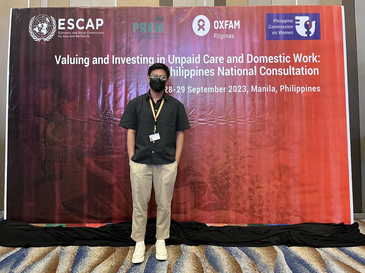 Maulang araw, Manila. 

Today, I’m attending the Philippine National Consultation on valuing and investing in unpaid care and domestic work. 

Here are a few highlights: 

@MakeCareCount @oxfamph @PCWgovph @UNESCAP