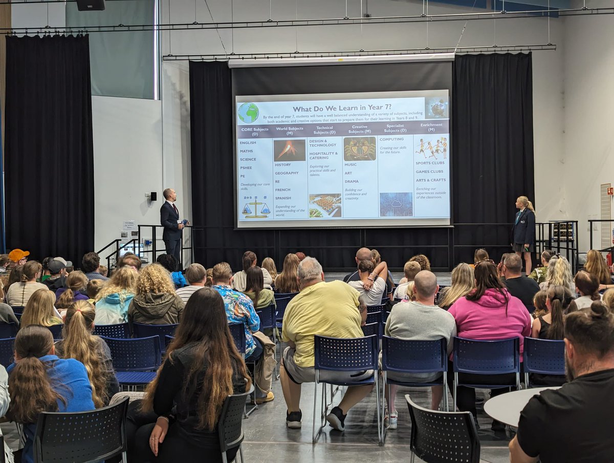 Well what an Open Evening that was! Thank you to the huge number of parents and student who attended last night.

If you would like to see our school in action please visit us on one of our open mornings. To sign up please click on this link - drp.li/jTg9l