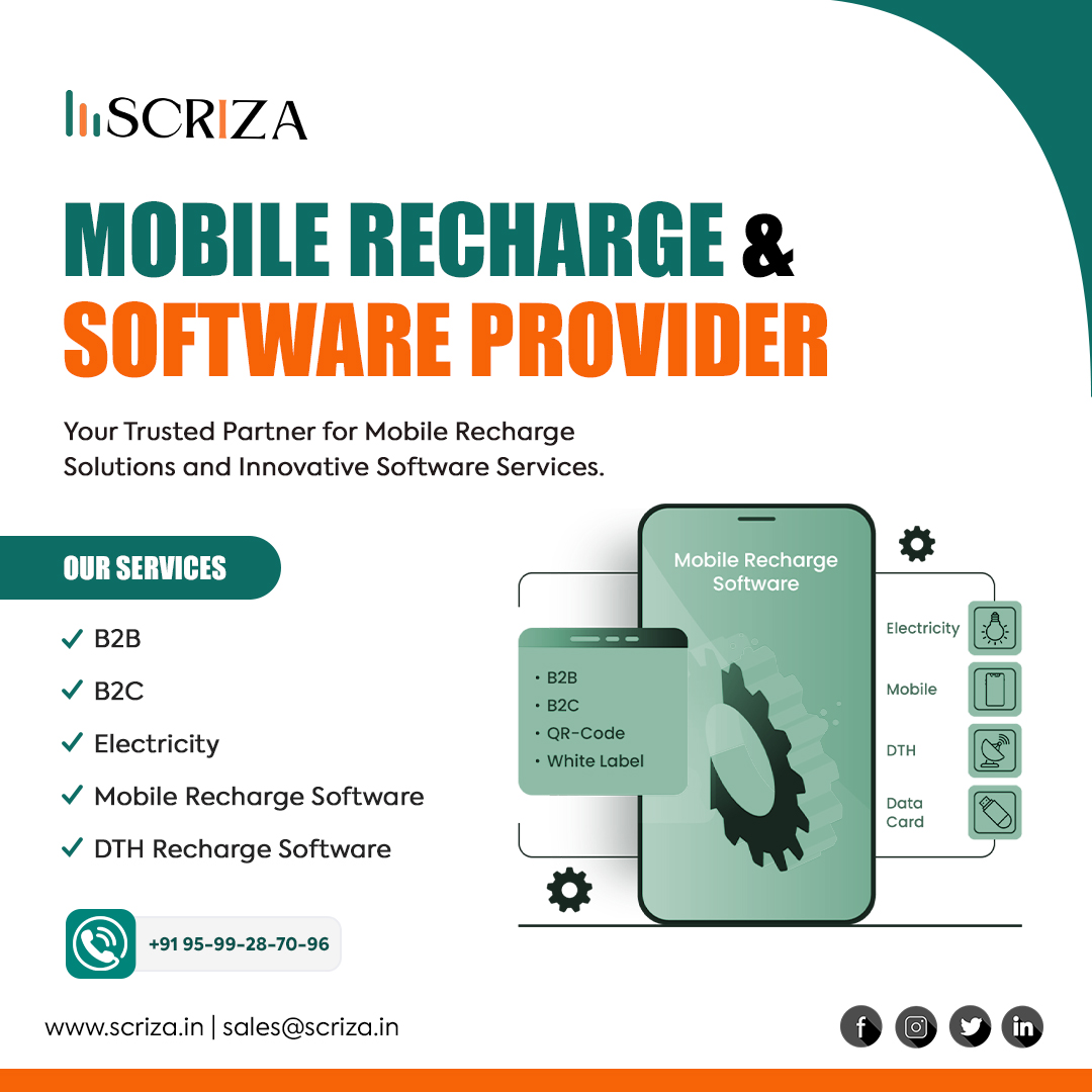 scrizaofficial's tweet image. Boost your business with our recharge software!Seamlessly manage mobile, DTH, and data card recharges all in one place. Get started now! 
#BusinessGrowth #RechargeSolutions #TechSolutions #DigitalPayment 
bit.ly/3DDY61f