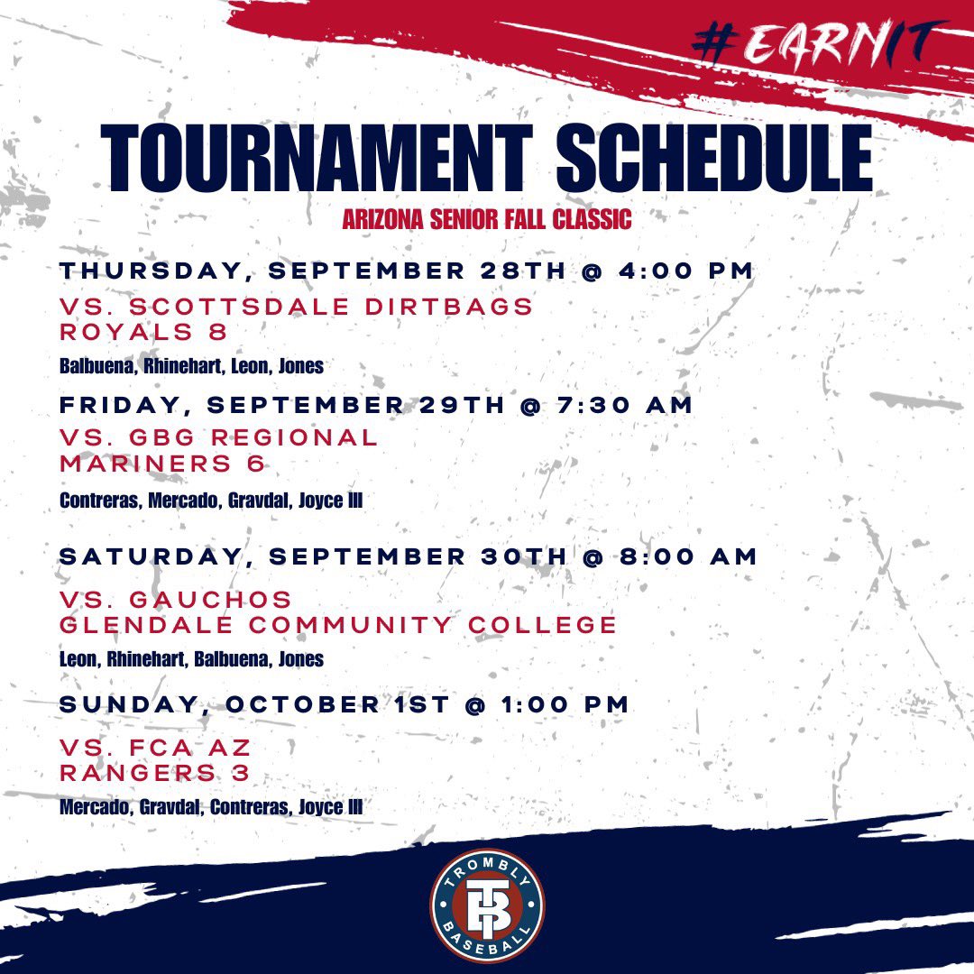 dal_jones16's tweet photo. Excited to be out at the AZ Senior Fall Classic this weekend! Here is my schedule. 
@AZFallClassic 
@TromblyTribe 
@BreaOlindaBall https://t.co/DGgAC24BMf