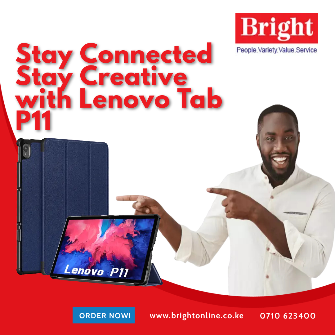 brighttechltdKE's tweet image. Unleash Your Potential with Lenovo Tab P11! 🚀 #LenovoTabP11 #TechSavvy #TabletTech #VersatileCompanion #NextGenTablet #ProductivityBoost #EntertainmentHub #StayConnected #LenovoInnovation #TabP11