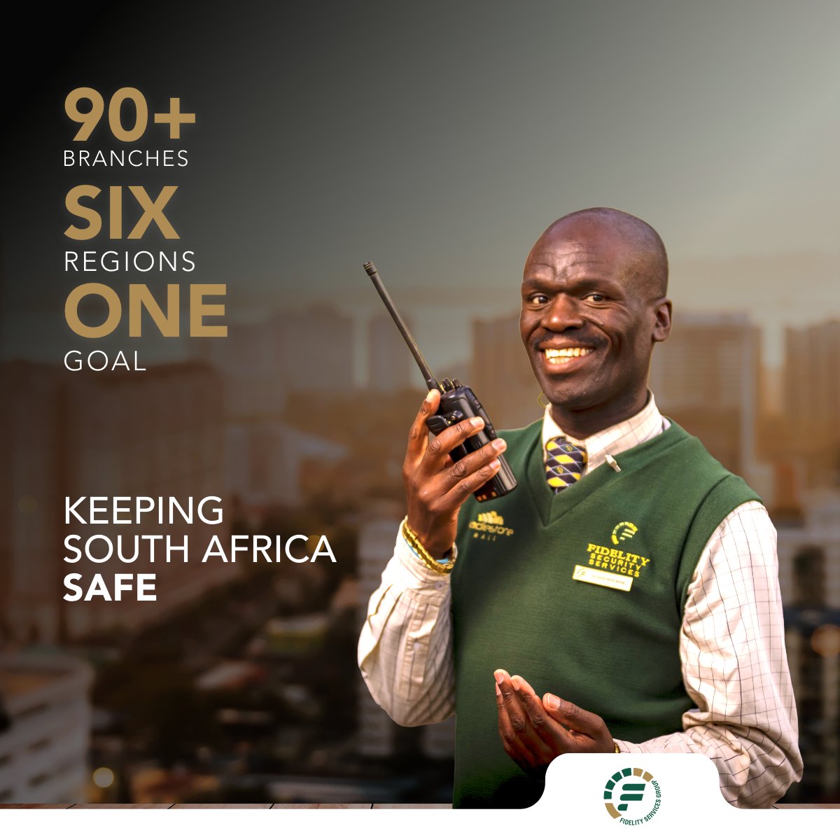 Fidelity_Secure's tweet photo. Our protective power reaches far and wide, with major branches in over 90 points of presence across South Africa.
#FidelityServicesGroup #FidelitySecurityServices #GuardingSolutions https://t.co/iHKAnhveXl