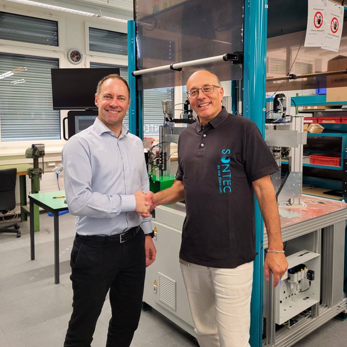 Unsere Muttergesellschaft IAR Group stärkt Marktposition und vergrössert Produktionskapazität durch Übernahme der Sontec AG: 
=> Detailinfos: lnkd.in/eANCYjqa

#Automatisierung #Engineering #gemeinsam #Robotik