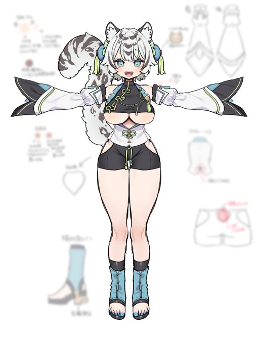 こんな感じになっていく予定です～～～!!!めちゃめちゃかわいく作って頂いてるのでよろしくお願いします…… 