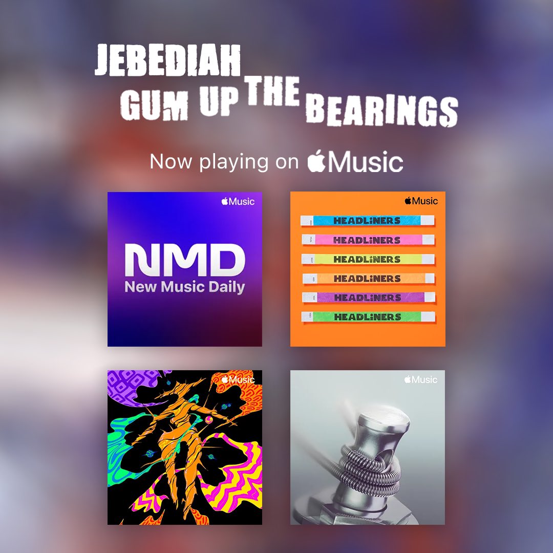 JebediahHQ's tweet photo. @AppleMusic for the win! Thanks for the support - JEBSHQ

https://t.co/jQXF2mDdnS

#applemusic #playlist #gumupthebearings #jebediahmusic
#newmusicdaily #newmusicdailyplaylist #headliners #headlinersplaylist https://t.co/nq3vJf5TCG