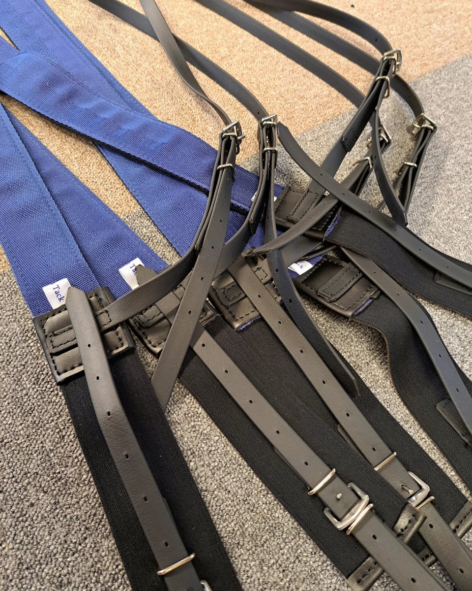 talkintack's tweet image. Breast girths ready to send to Wales later today! #MadeToOrder #TalkinTack