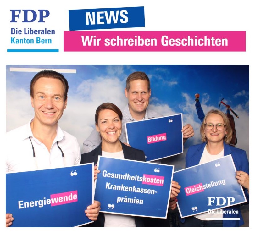 Wir schreiben Geschichten - unterstütze unseren Wahlkampf mit Deinen Stimmen oder mit einer Spende: fdp-be.ch/spenden. Grazie mille 🙏🏻💙
<a href="/fdp_bern/">FDP.Die Liberalen BE</a> <a href="/teamFDPSchweiz/">#teamFDP</a> #WahlenCH23 #wahlbe23