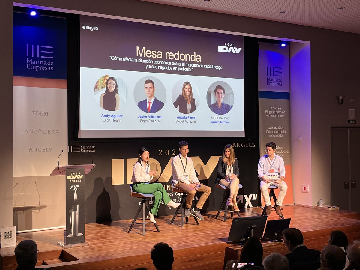 Angels (@angels_capital) on Twitter photo 🗣 <a href="/JavierdeTorov/">Javier de Toro Velázquez</a>, modera una mesa redonda junto a <a href="/LegitHealth_/">Legit.Health</a>, Biozell Ventures y <a href="/SegoFinance/">SEGOFINANCE</a> sobre cómo ha afectado la actual situación de mercado a sus empresas. #IDay23 🗣 <a href="/JavierdeTorov/">Javier de Toro Velázquez</a>, modera una mesa redonda junto a <a href="/LegitHealth_/">Legit.Health</a>, Biozell Ventures y <a href="/SegoFinance/">SEGOFINANCE</a> sobre cómo ha afectado la actual situación de mercado a sus empresas. #IDay23