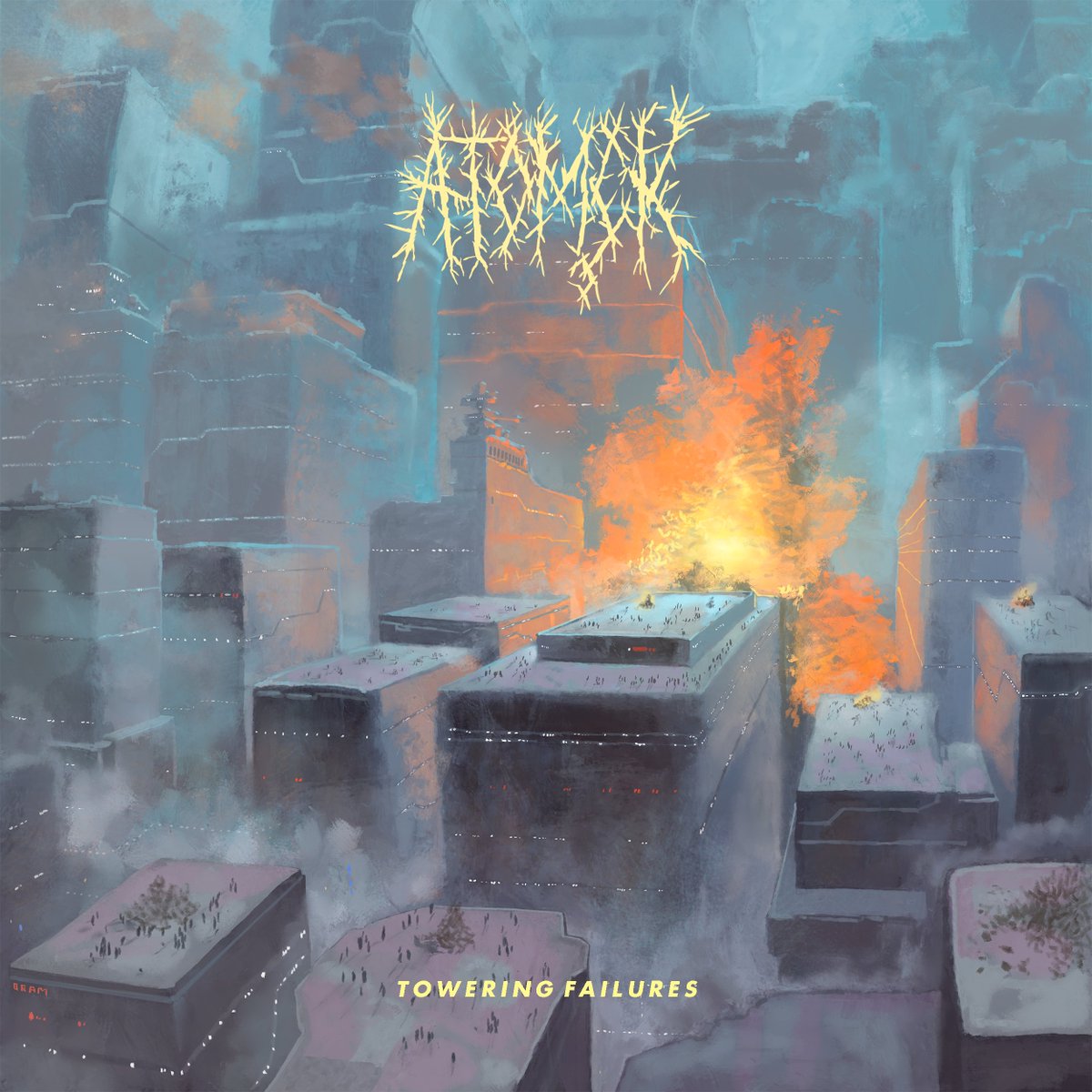 LukeOram's tweet photo. The new Atomçk record TOWERING FAILURES will be released next Friday.

We've put a lot of effort into this and I'm proud of it, mote though that be.

If anyone else wants a review copy then let me know. https://t.co/qphOFd6pfR