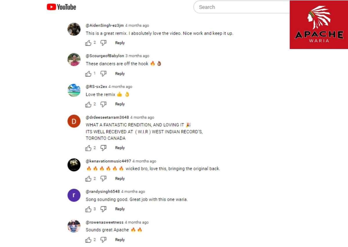 apache_waria's tweet image. Which hit do you think the fans are raving about here? Visit this link to see what all the hype is about: bit.ly/3Kcsa7X 
#ApacheWaria #CaribbeanMusic #ChutneyMusic #SocaMusic #GuyaneseMusic