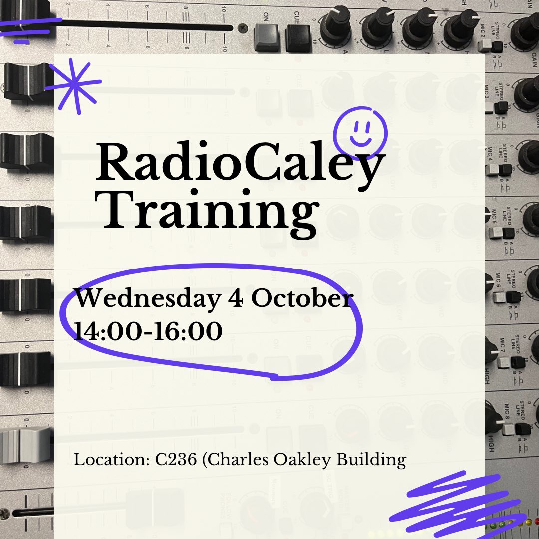 ANNOUNCEMENT! ✨📣

We can’t wait to meet all our new and returning volunteers for our first all station meeting of the year! 

Come along to pitch ideas, meet the team and most importantly get trained! 🎧

See you then 👋✨