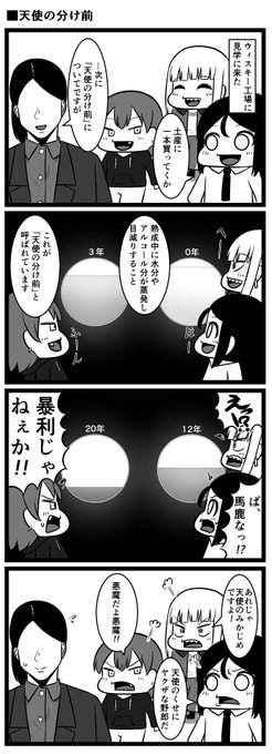 #過去に伸びた1枚を載せてまた伸びるのかチャレンジ 
天使の分け前 