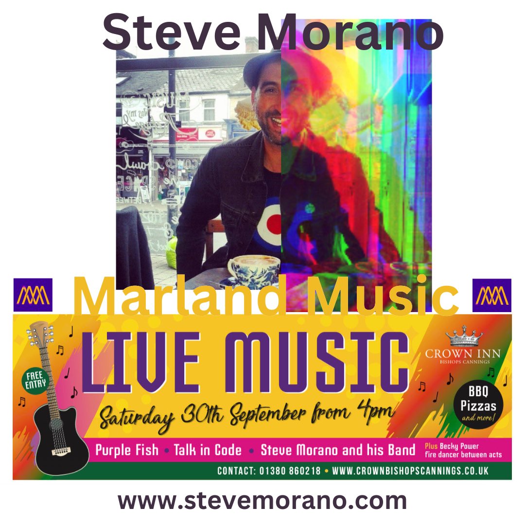 Stevemor40's tweet image. It feels like Magic! Performing for you this Saturday at The Crown Inn #Devizes from 4pm