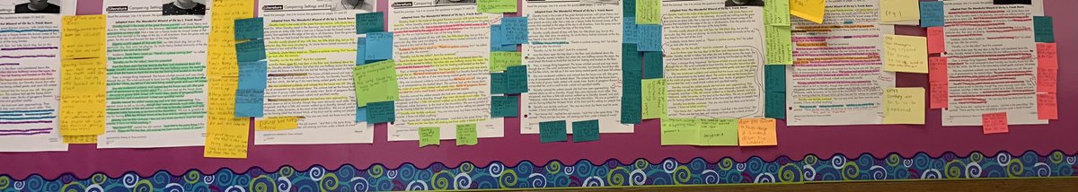 mountsfieldps's tweet image. Ms. Dodd’s and the Grade 5 crew - Learning to Annotate text - #independentwork #organization work habits #growingsuccess