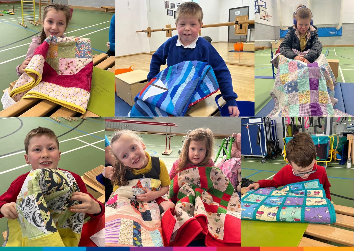 *We've had a special delivery* Once again, the lovely members at @ProjectLinusUK (West Lancashire Ormskirk & Burscough) have sent some beautiful hand-made quilts, for us to to gift to our children ❤️ Thank you! #handmadewithlove #projectlinus #sewing #patchworkquilt