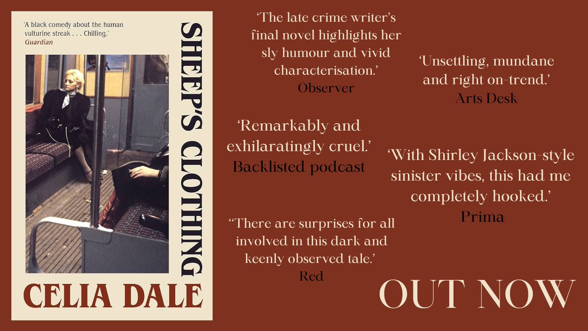 CBGHeritage's tweet photo. A sinister tale of greed and misplaced trust, the queen of suburban horror is back with another quietly terrifying look behind the deceptive curtain of normality.

SHEEP'S CLOTHING is out now with @DauntBooksPub! https://t.co/PETDeN4fX5