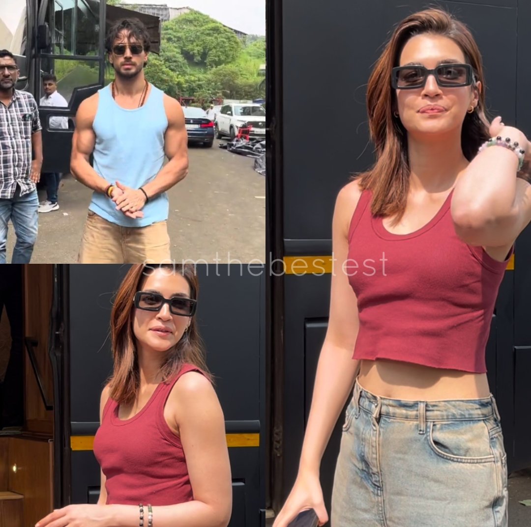 Promotion of #GanpathPart1 has started, now it is our turn...✨

Tiger Shroff and Kriti Sanon on the sets of #IndiasBestDancer for #Ganapath promotions...🪄

#TigerShroff #KritiSanon 
#GanapathTeaser #Bollywood 
#GanapathTeaserTomorrow 
#GanapathTeaserOn29thSep