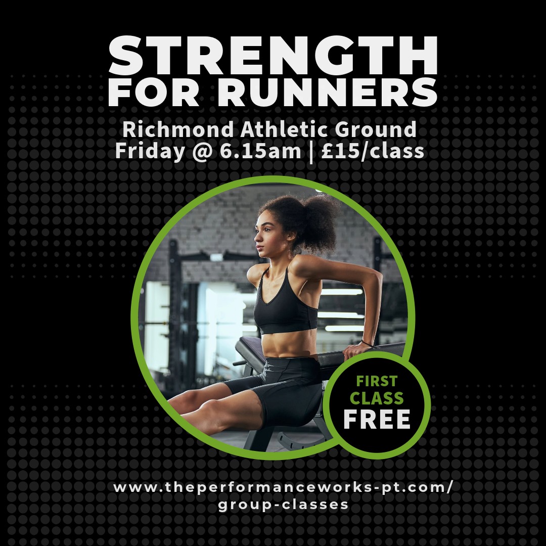 Sporting Feet (@sportingfeet) on Twitter photo A new weekly Strength for Runners class from <a href="/TPW_PT/">PERFORMANCE WORKS</a> & <a href="/rununbound/">James Riley | Running Coach</a> offers hands-on coaching for only £15 a session to help you get faster, but injury free, with a programme focused solely on improving your running. Richmond Athletic Ground. Fridays. 6:15am theperformanceworks-pt.com/group-classes A new weekly Strength for Runners class from <a href="/TPW_PT/">PERFORMANCE WORKS</a> & <a href="/rununbound/">James Riley | Running Coach</a> offers hands-on coaching for only £15 a session to help you get faster, but injury free, with a programme focused solely on improving your running. Richmond Athletic Ground. Fridays. 6:15am theperformanceworks-pt.com/group-classes