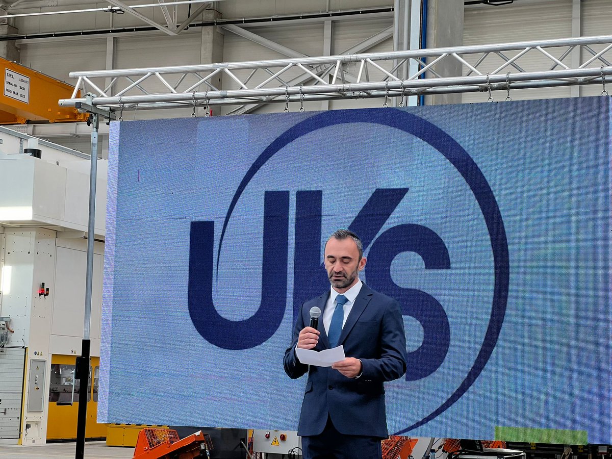 investromania's tweet photo. Congratulations to UKS Stamping for the 10 million Euro new investment in Arges County. We wish them great accomplishments and success in developing this project! https://t.co/1m21WP4fB5