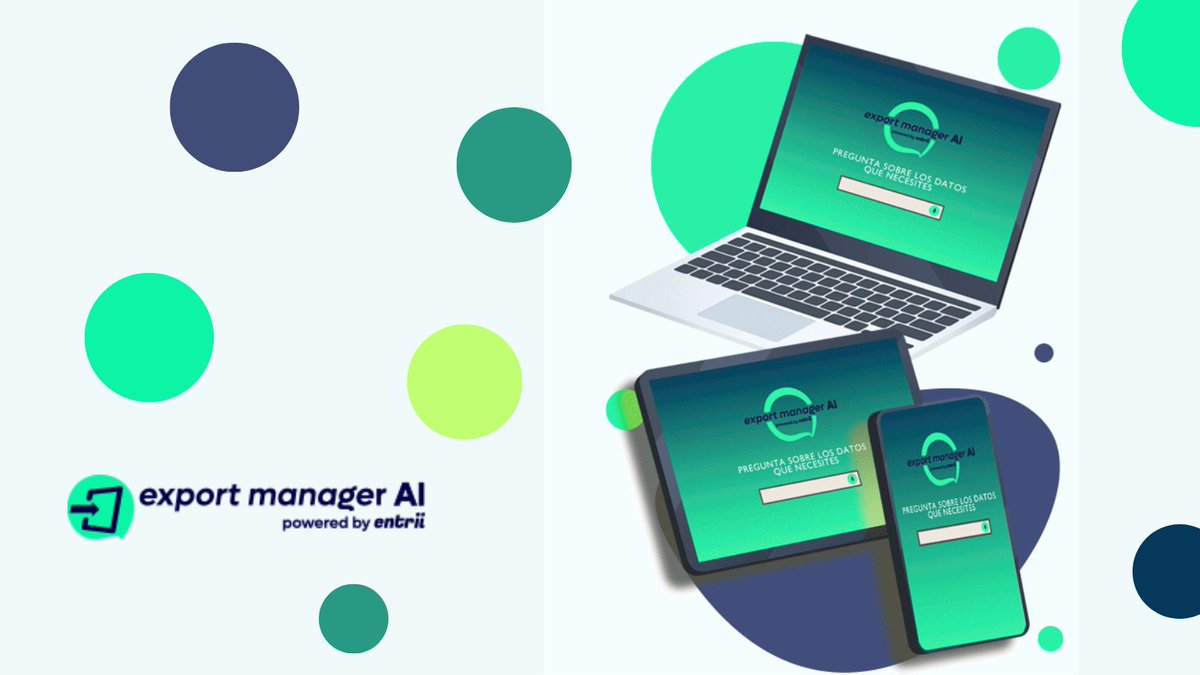 EntriiE's tweet photo. π π π On October 2, you will learn about the first AI application for exports in the food and beverage sector
βοΈ #ExportManagerAI, the #IA that is here to stay
#ExportManagerAI #revolution #MarketInnovation #ArtificialIntelligence #food #beverage #exportmanagers #Responses https://t.co/1cBiKsUX9g