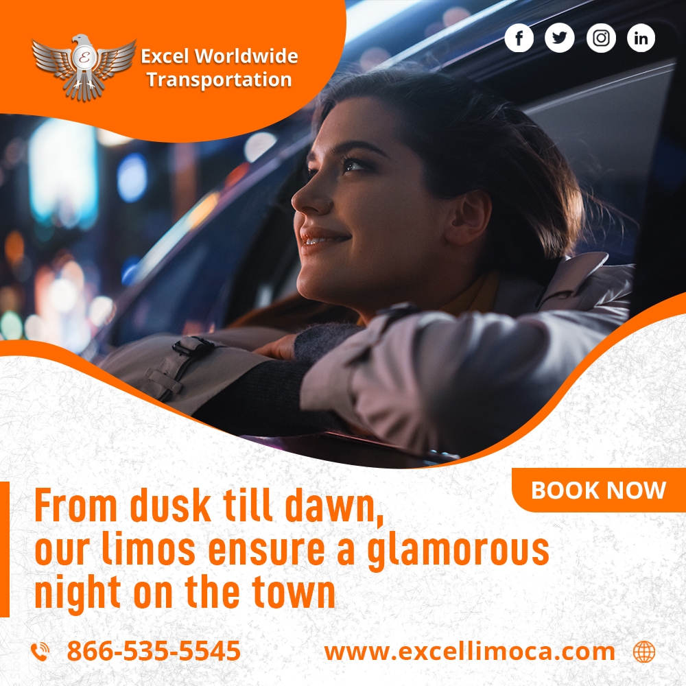 excellimo2's tweet image. 🌟 Step into the night in grandeur! Our limousines are ready to escort you through a night of glitz, glamour, and unforgettable memories. 🚗✨ Let's make tonight legendary! 💃🕺
.
#NightOutInStyle #LuxuryLimoExperience 🌙🥂 #nightouttransportation #luxurycarservice