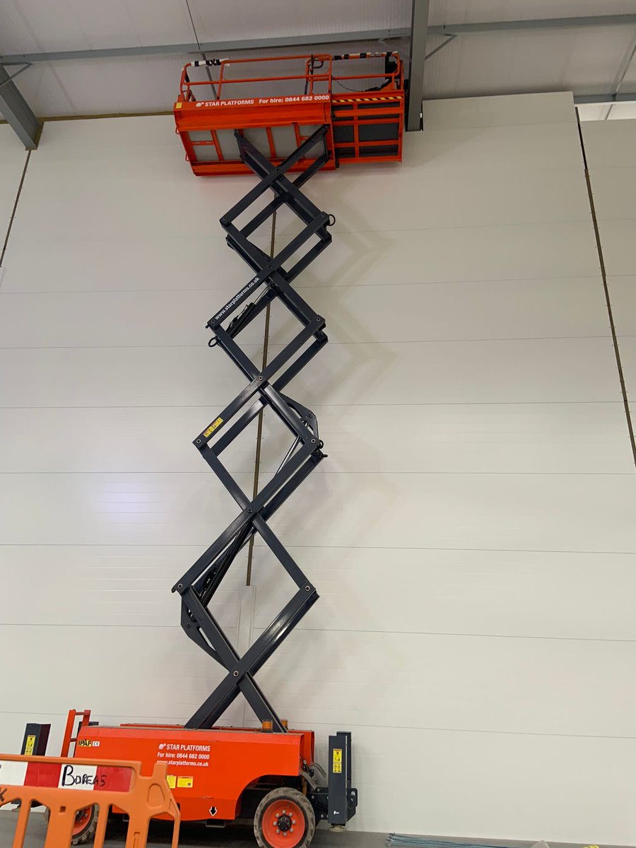StarPlatforms's tweet photo. Hereβs our Dingli electric scissors hard at work at a West Midlands work site.
They are part of 2500 strong electric scissor fleet with working heights ranging from 4m to 22m
π₯οΈ https://t.co/vqLsIMu43u
π² 0345 099 7305
π© info@starplatforms.co.uk
#ScissorLifts #PlatformHire https://t.co/WmGXcgAbDc