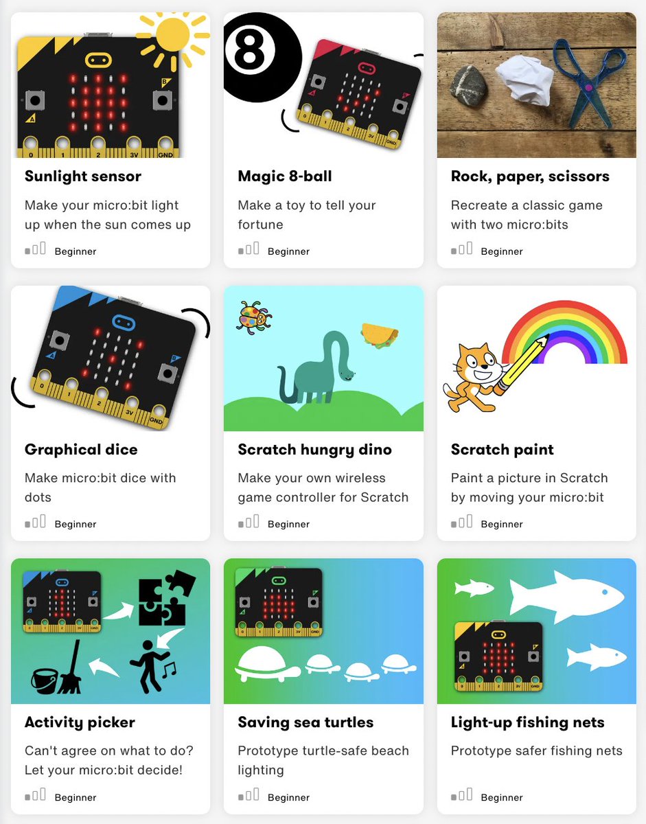 💡TEACHING IDEAS💡
Selection is where a decision is made in a computer program using an IF statement. Learn more about selection by trying out some of these #microbit projects, for beginners to advanced users? Featuring the ever popular🪨📰✂️
#coding #STEM
microbit.org/projects/make-…