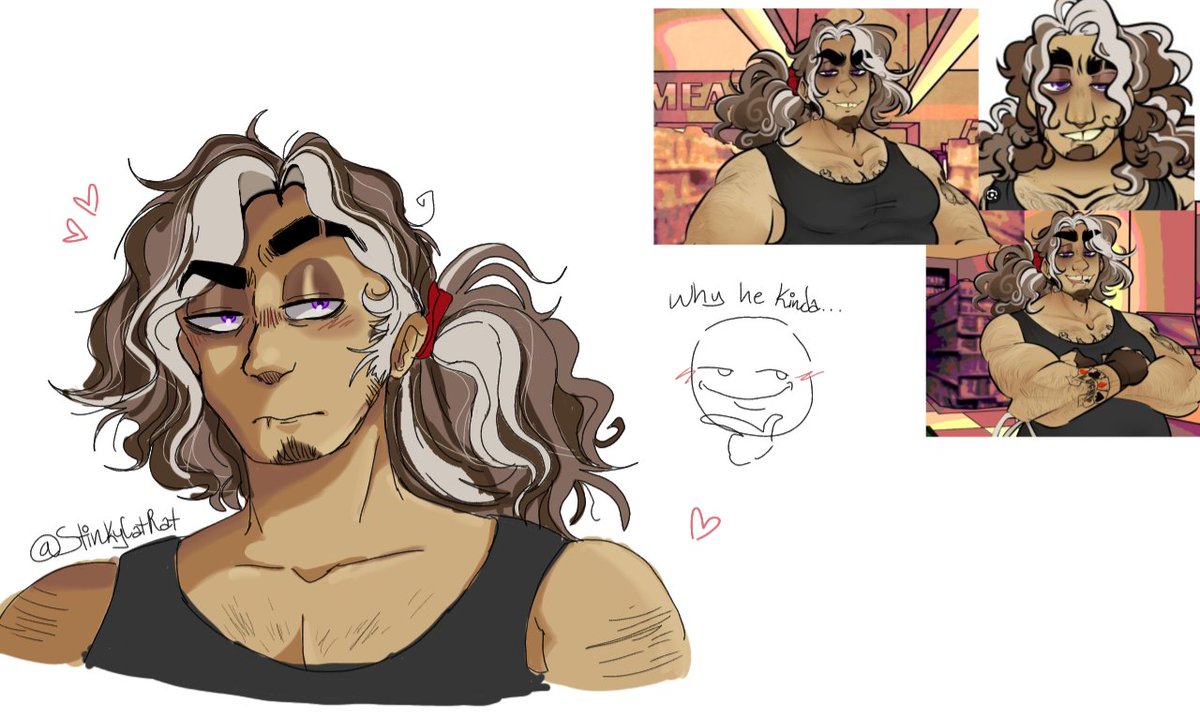 StinkyCatRat's tweet photo. I couldn't sleep, so I drew Tate for the first time
He's so bbg😍
#tatefrost #digitalart #frostbitegame #hashtag #MYMANNN #tate #butcherman #fanart #drawing #stinkycatrat https://t.co/I6dFu6VHlP
