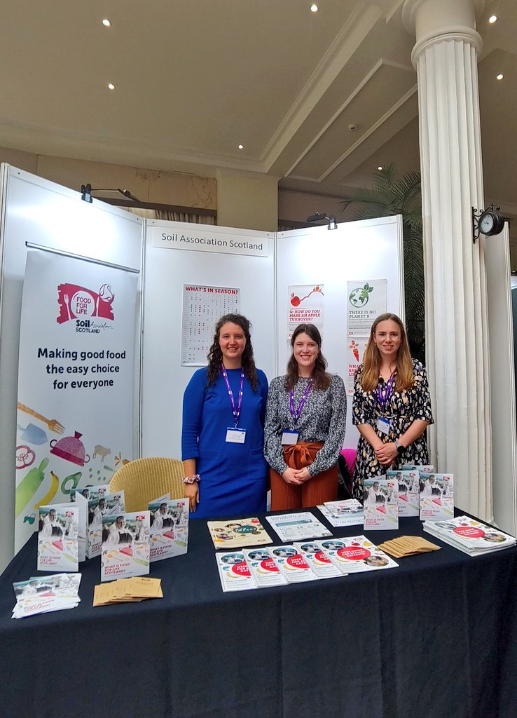 The #FoodforLifeScotland team is delighted to be at #COSLA2023 today. Visit our stand, and join our fringe session on Building a Good Food Nation: Local Government on the Frontline at 1.30pm @COSLA we'll be joined by colleagues @ArgyllButeFood @argyllandbute and @GlasgowCC