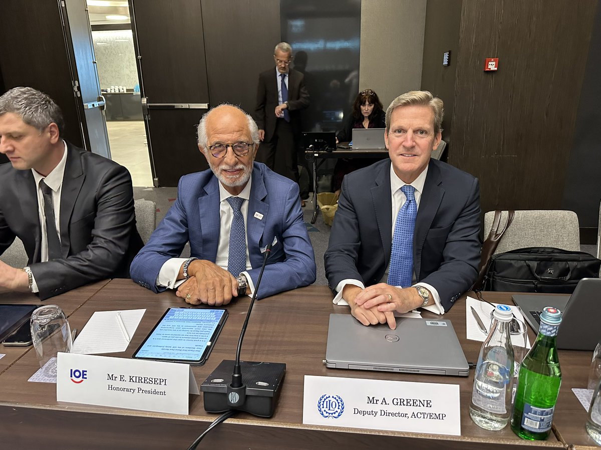 İt was great to make an opening speech at the “Meeting of IOE Members from Europe and Central Asia” that takes place in Tbilisi-Georgia and see colleagues and friends  <a href="/ioevoice/">IOE</a> @oievoix <a href="/robsuarezsantos/">Roberto Suárez Santos</a>  <a href="/blaise_matthey/">Blaise O. Matthey</a>