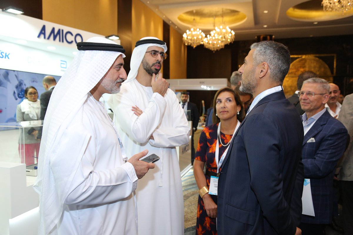 EINSC2024's tweet image. We are delighted to have the presence of H.E Omar Sultan AlOlama, Minister of State for Artificial Intelligence, at #EINC2022

Visiting the Exhibition space and Exploring the Latest Technological Advancements in the Neurosurgery Space

#neurosurgeons #neurosurgery #neuroscience