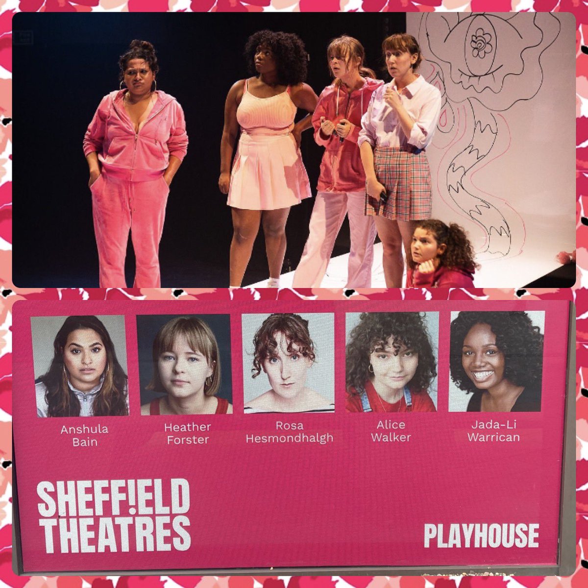 JackPug72's tweet image. “all whizz through many parts and are heart-grabbingly good at conveying the contradictions of being a teenage girl – of being looked at too much yet barely heard.” The Stage on the cast of WCABP by @HanMorley Grab them while you can. They’re dynamite 💗