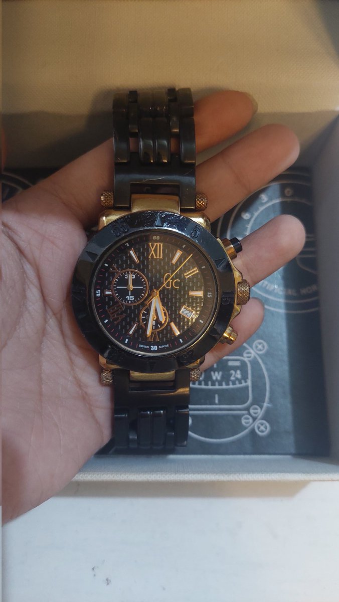 saafeeyakh's tweet photo. WTS Jam tangan  - Men's Watches

GUESS COLLECTION GUESS INC GC 47000G 100 METERS / 330 FEET WATER RESISTANT SWISS MADE
💰 2.300.000 - NEGOTIABLE 
📌 COD - Jabodetabek (bisa kirim ekspedisi) 

#jualjamtangan #wts #wtsjamtangan #guesscollection #jamtangancowo #jamtangan #jualjam https://t.co/fTpJisMgHy