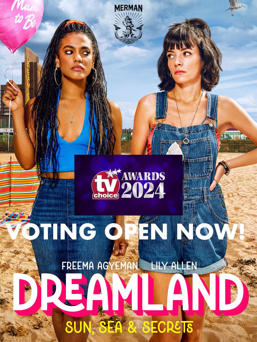 We are delighted to have made the longlist for this year’s TV Choice Awards! @TVChoice Dreamland has been selected in the Best Comedy Show category. Voting closes at midnight on the 10th October tvchoicemagazine.co.uk/vote/ Get your votes in!!