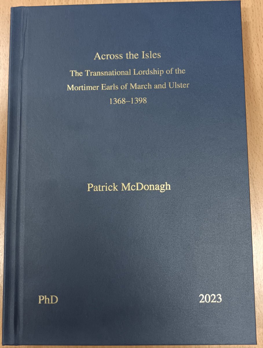 pmcdonagh7's tweet photo. Very happy to see my PhD thesis printed! https://t.co/3h8zh5zn7O