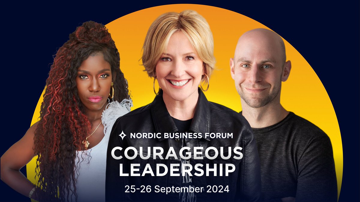 #nbforum2024 is officially launched! The lineup will include Mario Draghi, Bozoma Saint John, Brené Brown, and Adam Grant. Join us next year to learn about Courageous Leadership and get your tickets TODAY before the first price increase at 18:00 nbforum.com/nbf2024