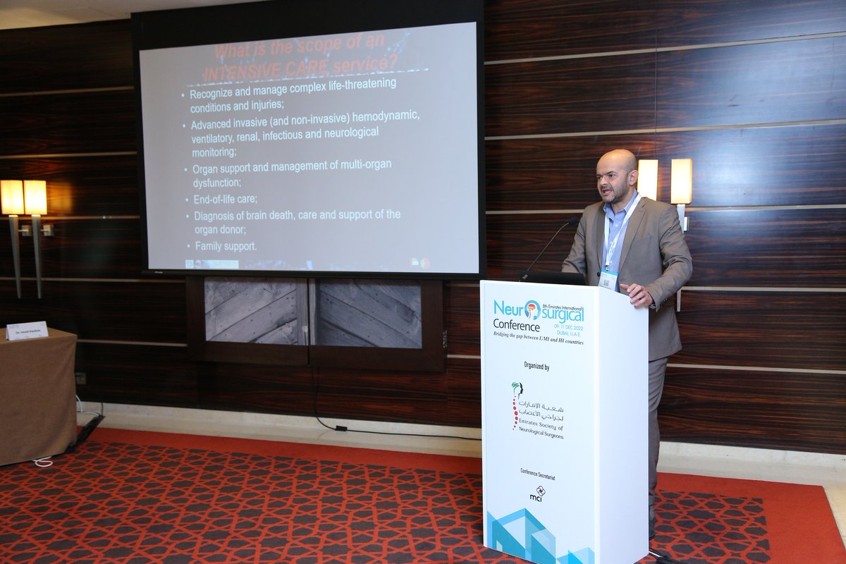 EINSC2024's tweet image. Thiago Coelho, presents his topic &quot;Neuroteams as Vectors of Quality of Care for Neurosurgical Patients in the Intensive Care Setting&quot; at #EINC2022.

His session shared insights on how Neuroteams serve as a vector of inclusion and innovation, creating new possibilities.